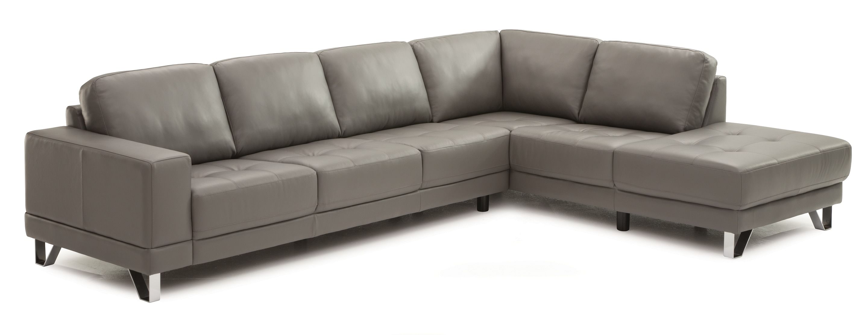 Seattle Sectional in Gray - Custom Configuration and Cover